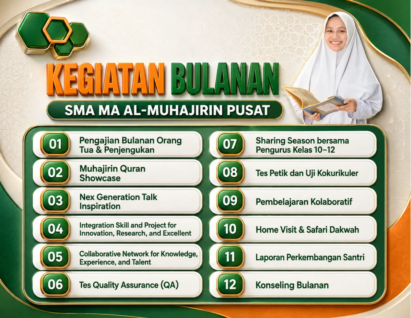 Brosur halaman 5 - Kegiatan bulanan